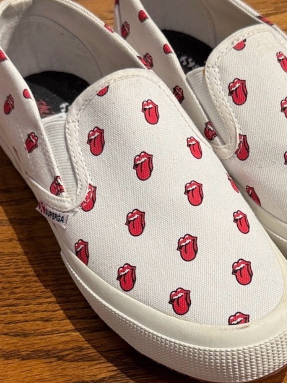 Superga Fancotu Slip Rolling Stones Unisex sneaker size 37